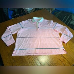Women’s Vineyard Vines Rugby Shirt Pink size XL